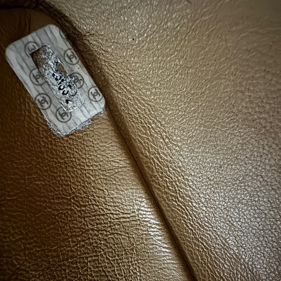 LOT 1287 JUMBO Tortoiseshell chain shoulder strap CHANEL vintage XL CC - Picture 16 of 16